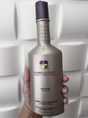Pureology Gold Bottle with Purple Cap Luxury Colour Shampoo - New in Box